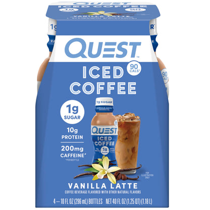 Vanilla Latte - 2.5 Fl Oz (Pack of 4)