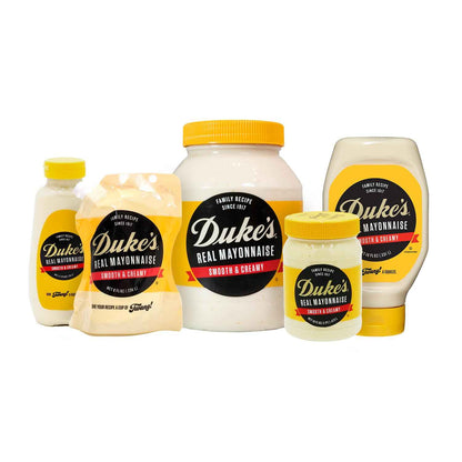 Duke's Real Mayonnaise Squeeze Bottle – Omega-3 ALA Source for Wellness-Focused Family Meals, 18 Ounce