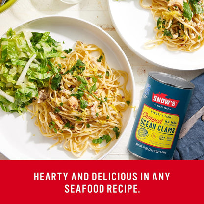variety pack option combining juice, chopped, and minced clams