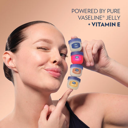 Vaseline Cocoa Butter Mini Lip Balm 2 Pack – Clean Design Everyday Lip Care, No-Clutter Pocket Essential