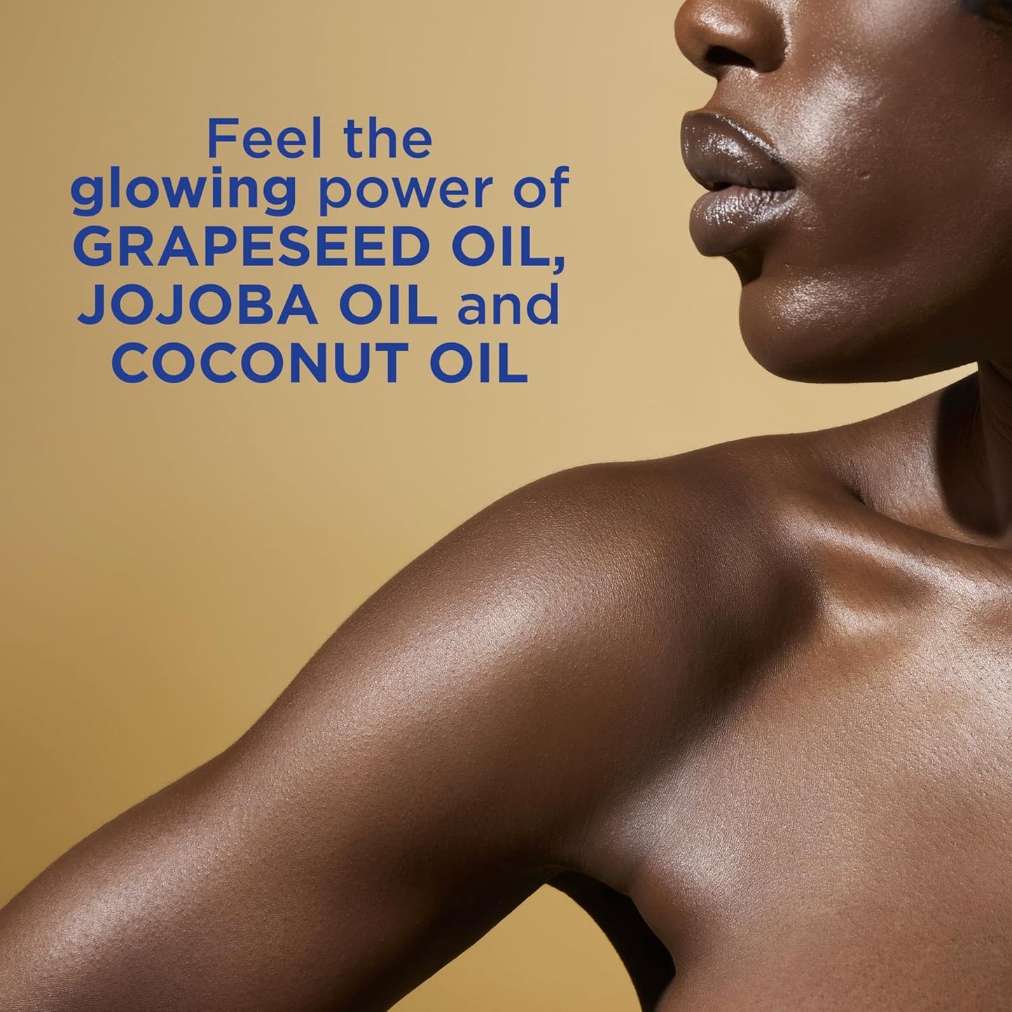 Vaseline Radiant X Hydrating Body Oil for Self-Care Nighttime Routine, Jojoba Coconut Vitamin E Spray
