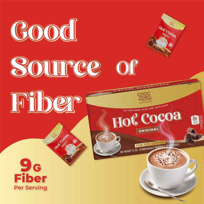 ChocZero Hot Cocoa Mix – Stocking Stuffer and Care Package Gift for the Wellness Lover