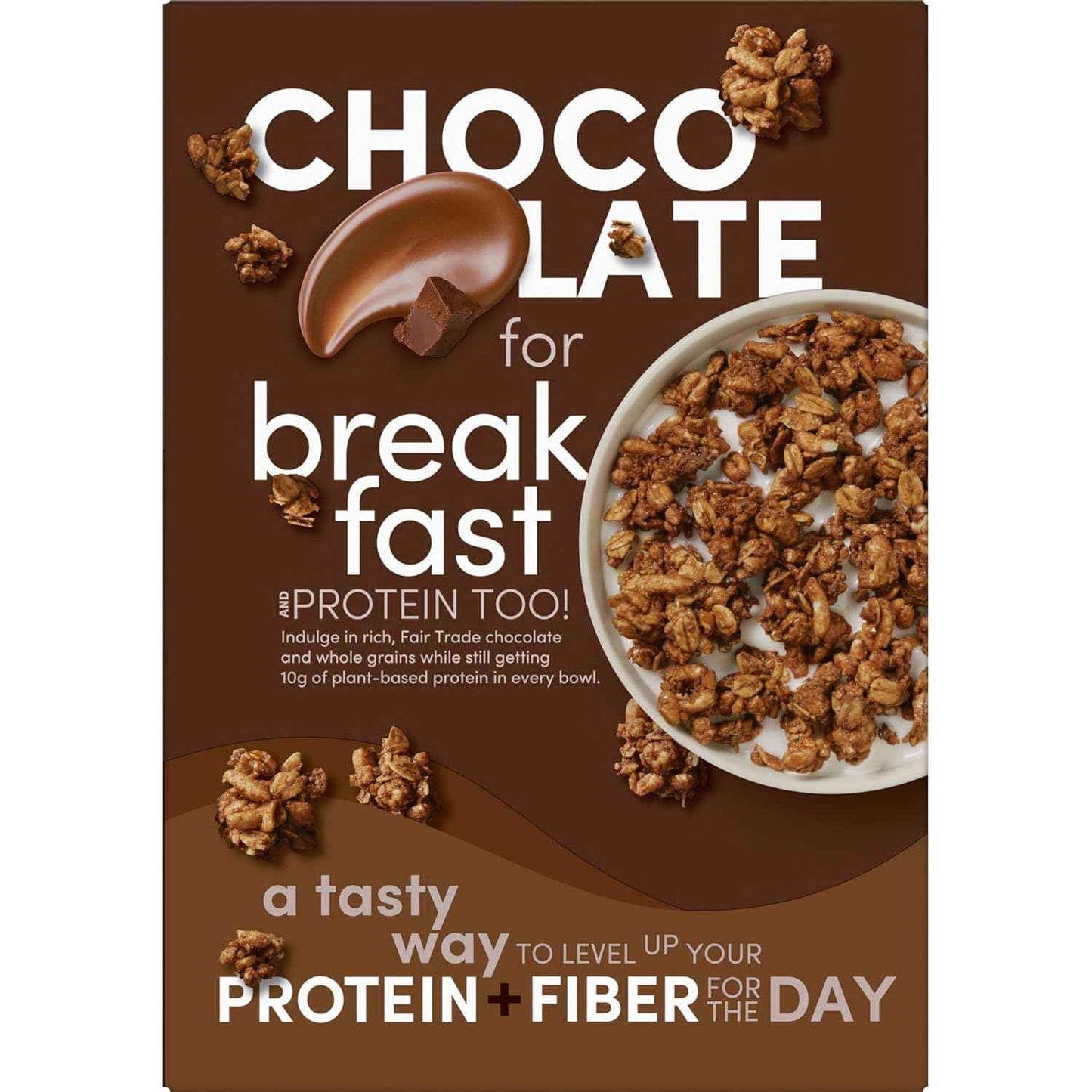 Kashi GO Chocolate Crunch – Self-Care Breakfast Cereal for Clean Eating, 10g Fiber Per Serving