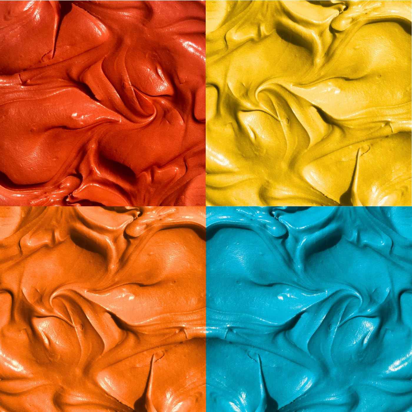 Supernatural Plant-Based Food Coloring for the Uncluttered Pantry, Four Clean Powder Packets in One Box