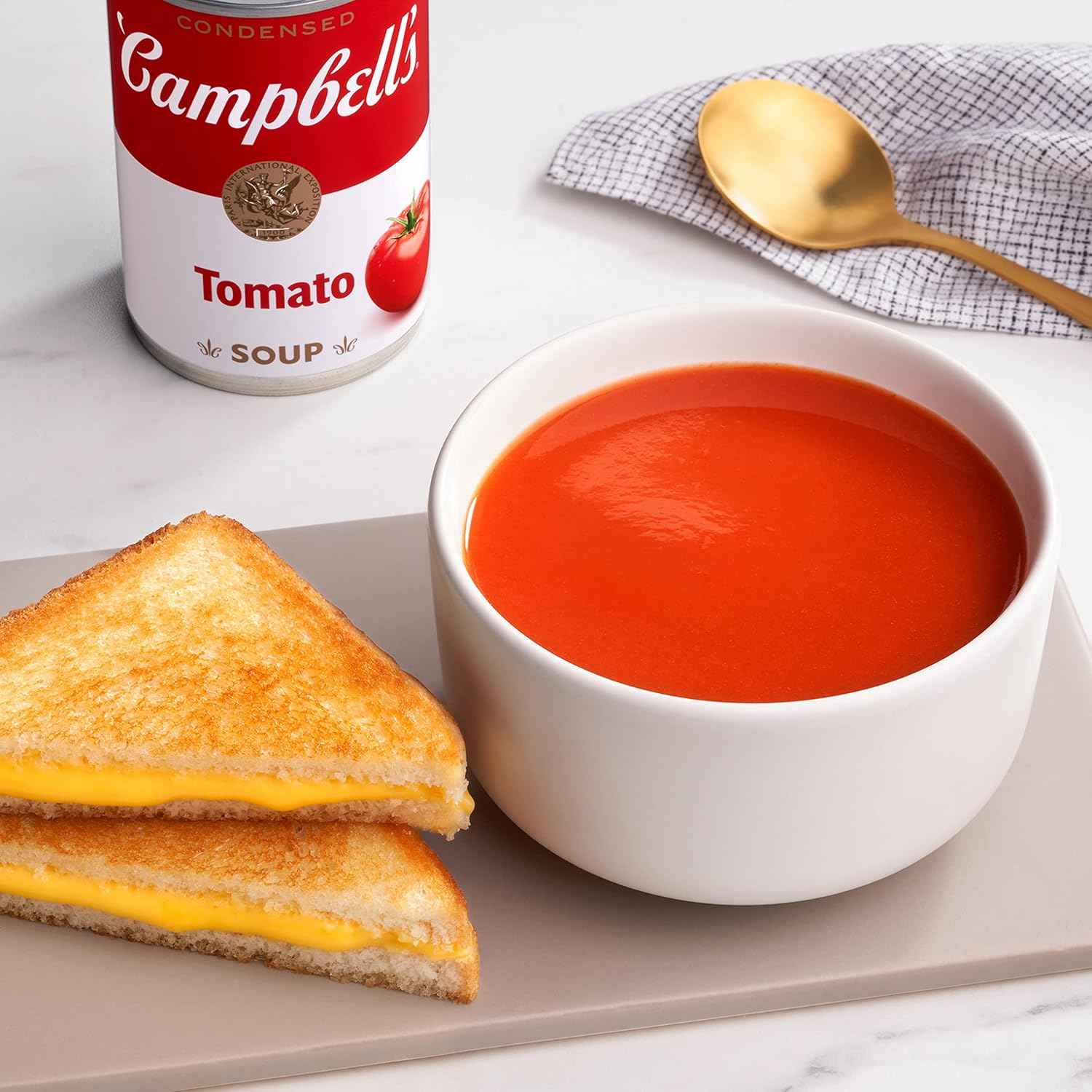 Campbell's Condensed Tomato Soup – No-Microwave Family Lunchbox Soup for Busy Parent Meal Prep