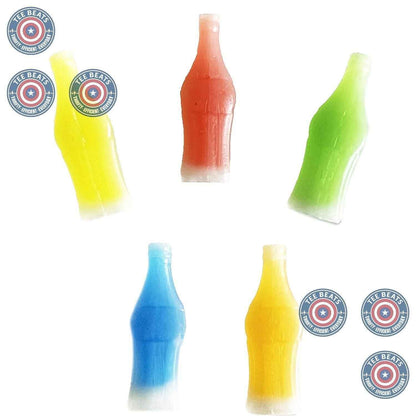 Fruidles Original Wax Bottles Candy – Sweet Niece Birthday Present with Five Fruity Flavors, Half Pound Pack