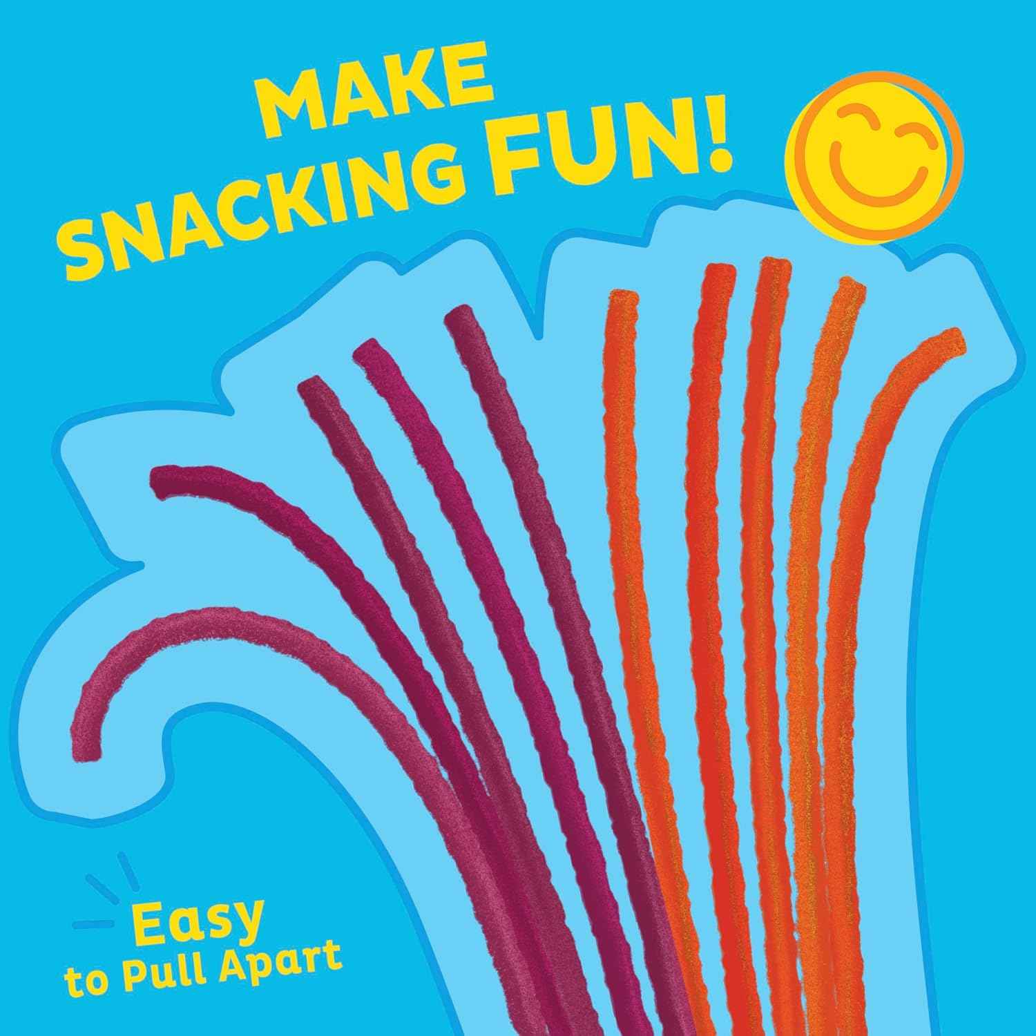 Annie's Organic Fruit Peel-A-Parts — Easter Basket Snack for Kids, Vegan Variety 12 Pack