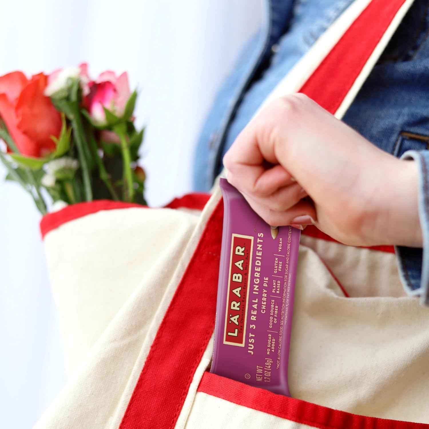 Larabar Cherry Pie Bar – Lunchbox Snack for School Meals and After-School Fuel, Allergy-Friendly