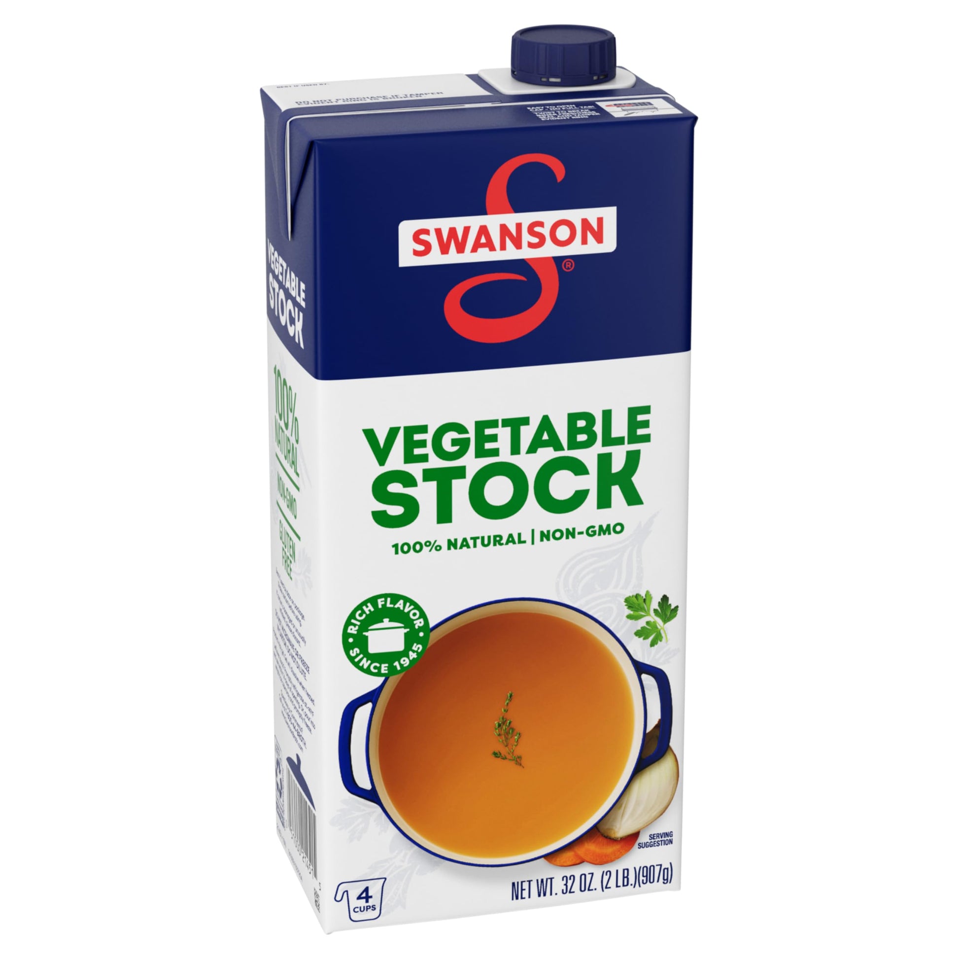 Vegetable Stock - 32 Ounce (Pack of 1)