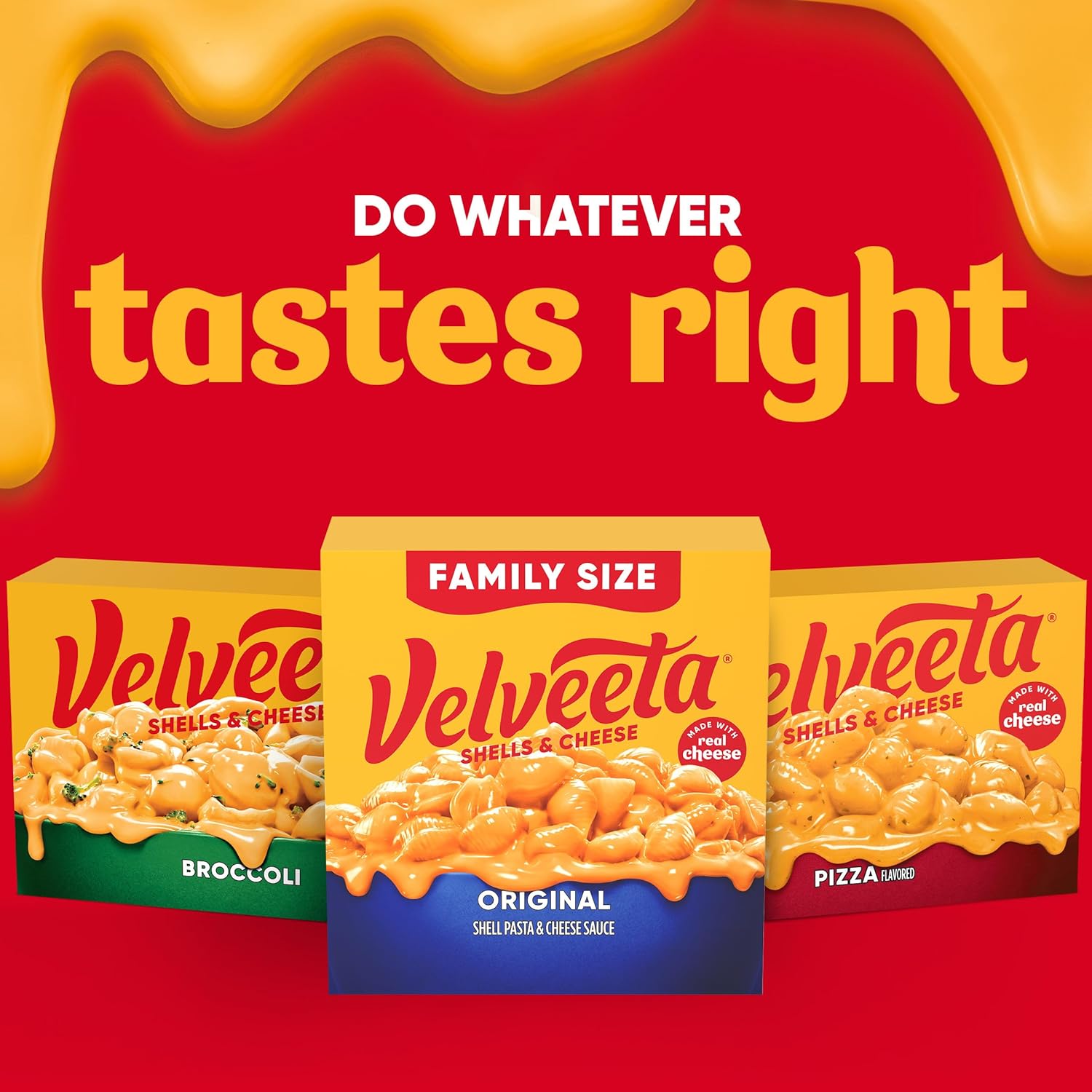 Velveeta Shells & Cheese Original 24 oz Box – Fast Dorm Room Pantry Meal for Late Night Study Fuel