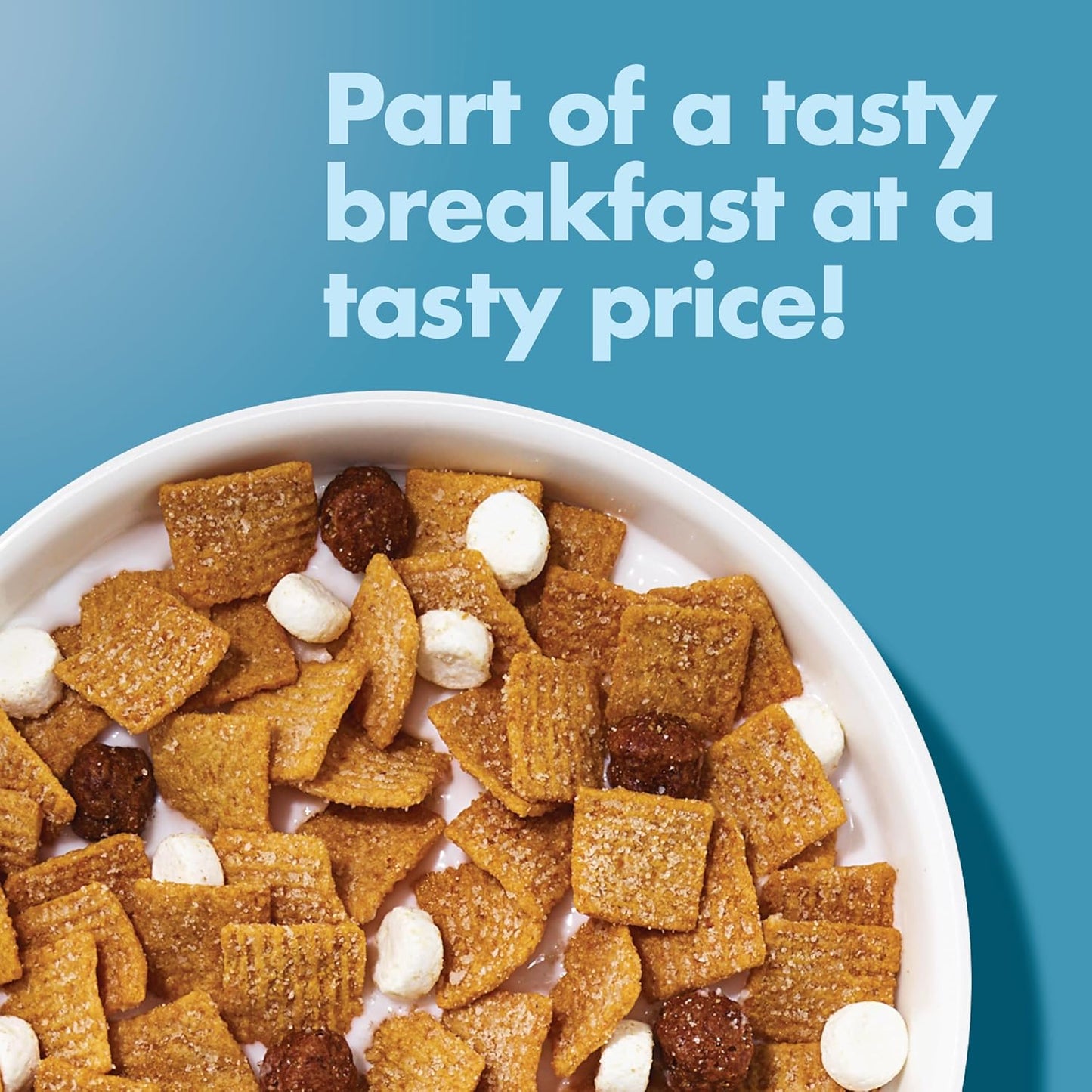 versatile format usable as cereal, snack, or dessert topping