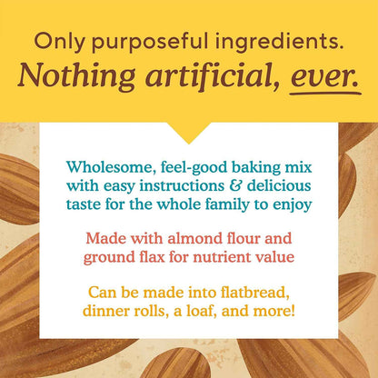 Simple Mills Almond Flour Baking Mix – Allergy Free Bread Mix for School Lunchbox and Birthday Cake