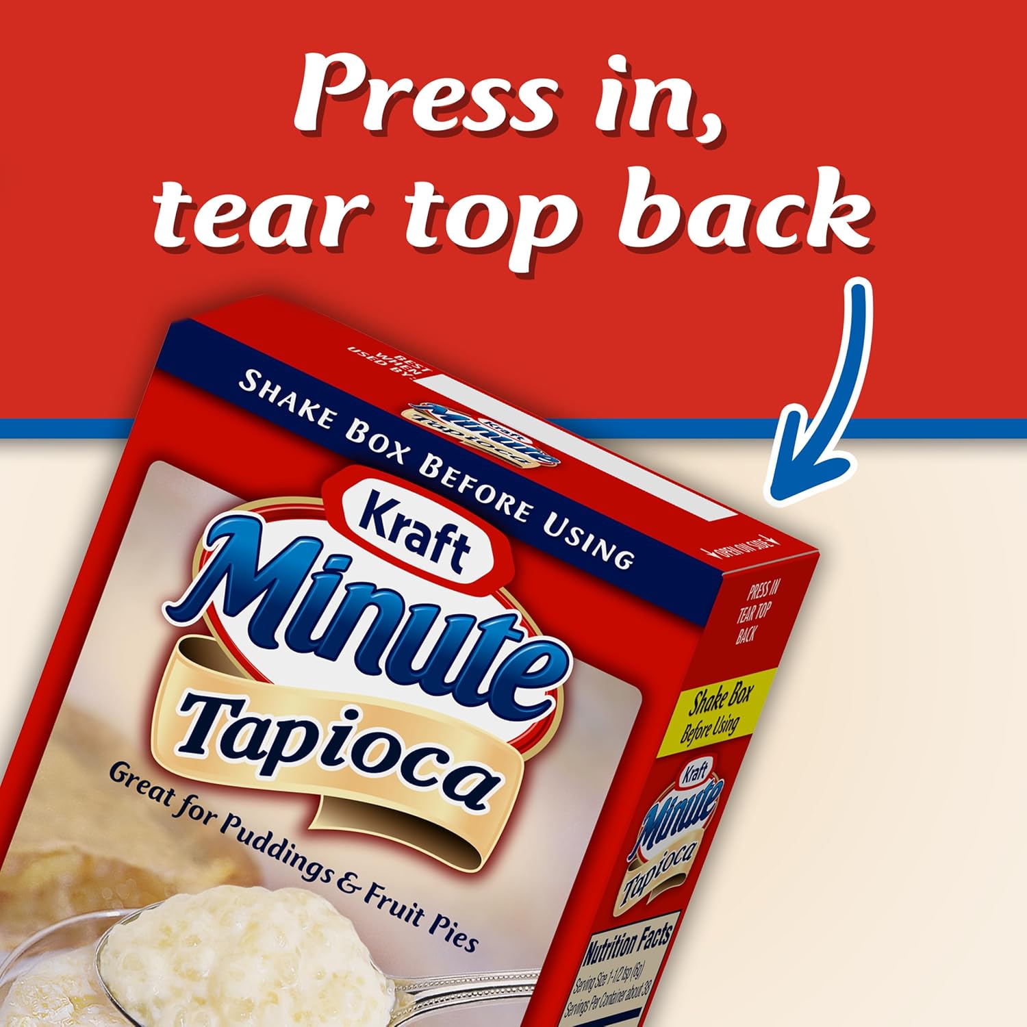 versatile use as pudding or pie filling