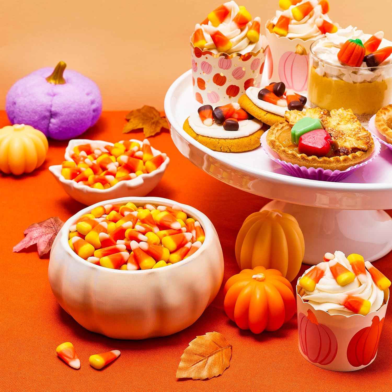 Brach's Classic Candy Corn – Bulk Trick-or-Treat Candy for Front Yard and Driveway Bowls, 34 Ounce