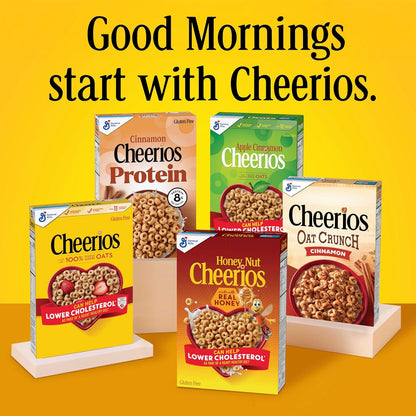 Very Berry Cheerios Gluten Free Cereal 18.6 oz Family Size – Portable Trail-Mix Base for Camping and Hiking Snacks