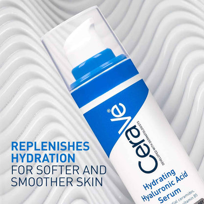CeraVe Hyaluronic Acid Serum – Thoughtful Skincare Gift for Her, Fragrance Free Hydrating 1 oz