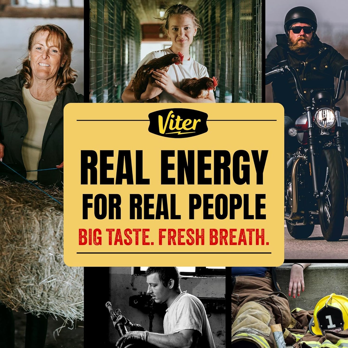 Viter Energy Caffeine Peppermint Chews – Spill-Free Energy for Long Drives, Flights, and Road Trips