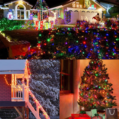 WATERGLIDE 1000 LED Outdoor String Lights 328ft – Waterproof Patio, Pergola & Garden Decor with 8 Modes