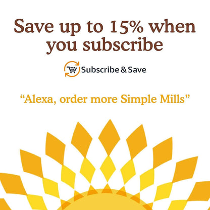 Simple Mills Honey Cinnamon Sweet Thins Snack Packs – Office Desk Drawer Cookie for Mid Afternoon Energy Reset