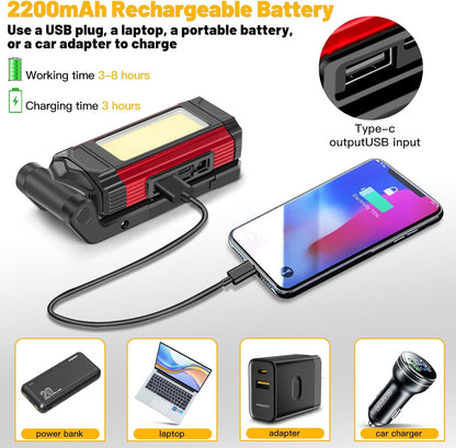 waterproof/dustproof abs and aluminum alloy housing, compact 5 x 2.1 x 1.4 in form factor sold as a 2-pack