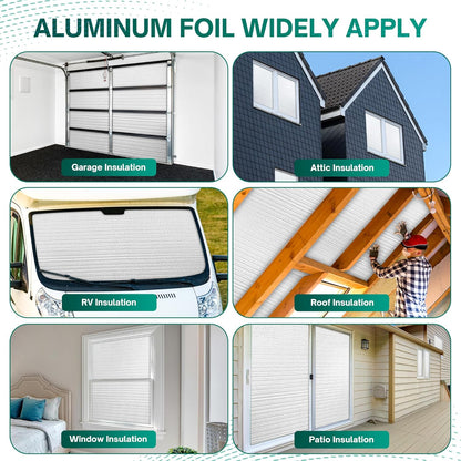waterproof foil surface suitable for humid spaces like greenhouses and garages