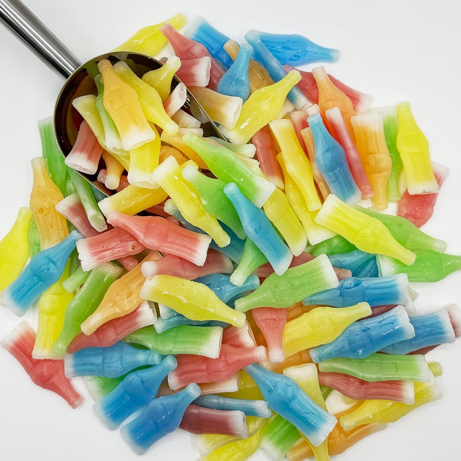 Wax Bottle Candy Drinks – Assorted Liquid-Filled Wax Bottles, Novelty Stocking Stuffer and Small Birthday Gift for Adults Who Love Classic Sweets