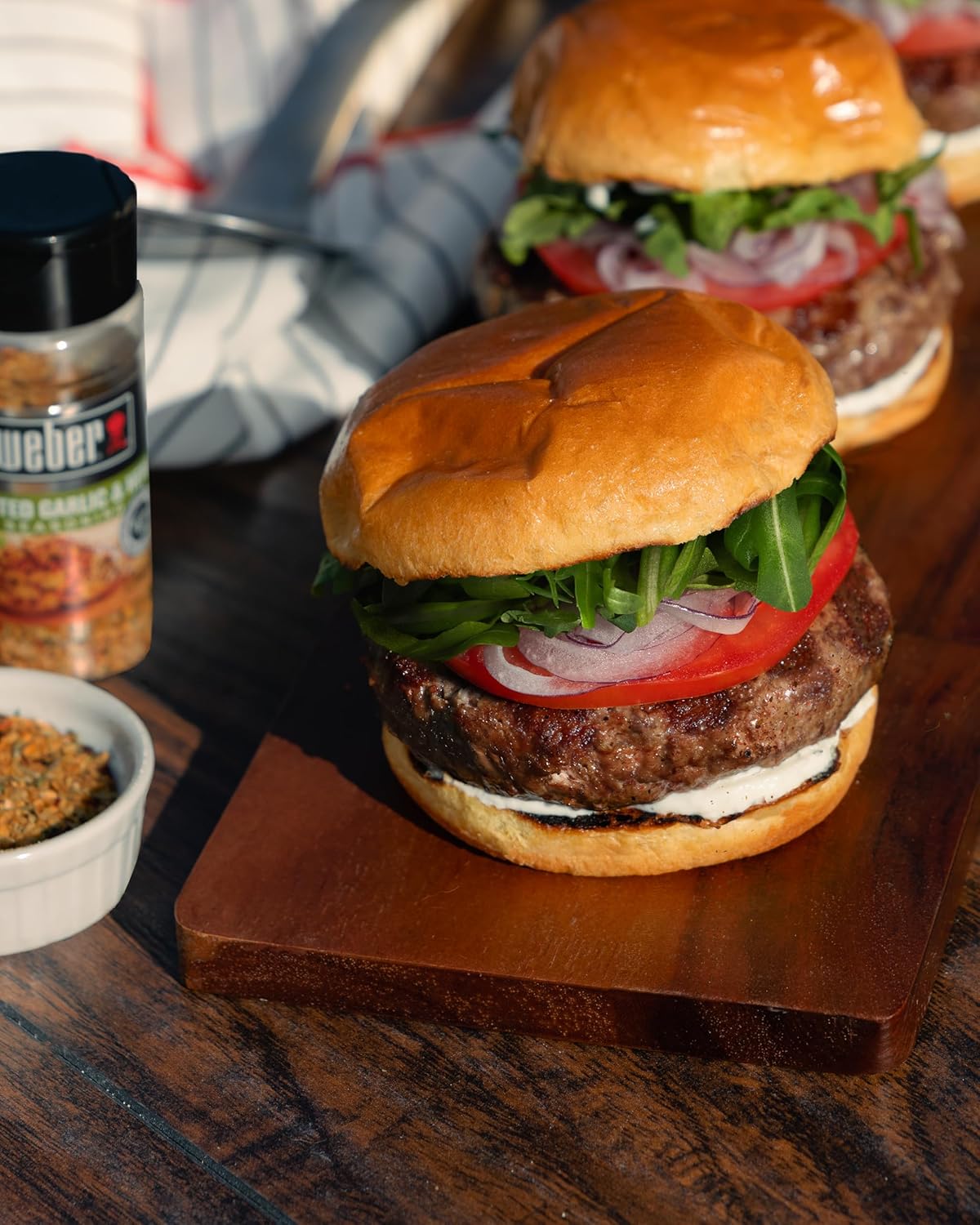 Weber Roasted Garlic & Herb Seasoning – Quick Flavor Boost for Efficient Weeknight Dinner Prep