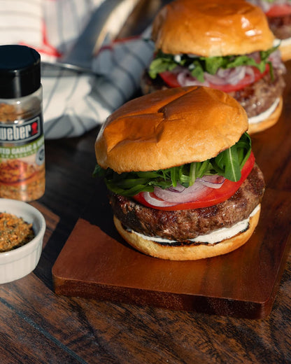 Weber Roasted Garlic & Herb Seasoning – Quick Flavor Boost for Efficient Weeknight Dinner Prep