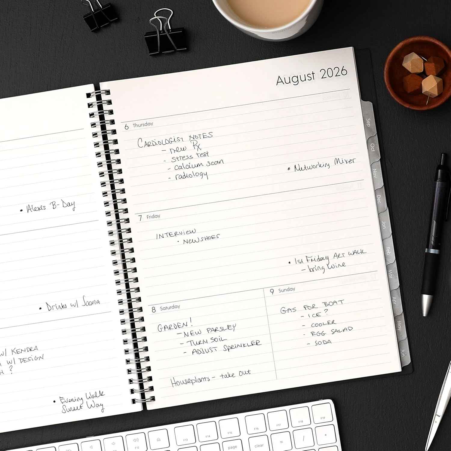 Blue Sky 2026-2027 Weekly & Monthly Planner, Family-Friendly Back-to-School Supply for Middle School and High School Teens