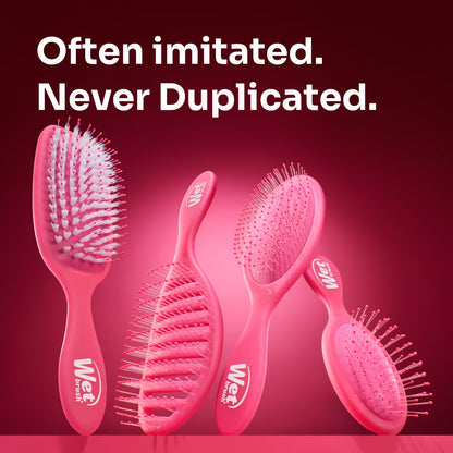 Wet Brush Mini Detangler – Limited Edition Birthday Gift for Her, Compact Travel Hairbrush in Iridescent Colorways