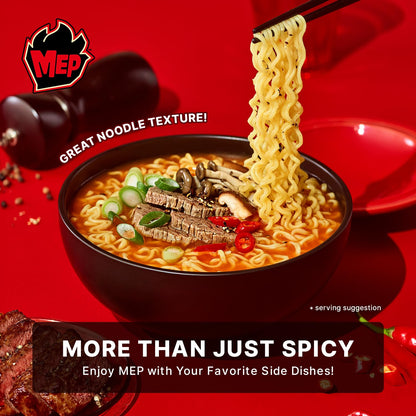 wheat-based noodles with potato and tapioca starch for bounce