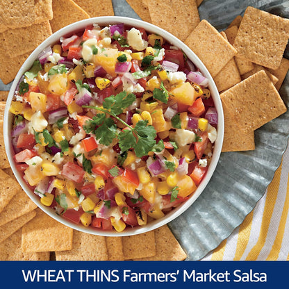 Wheat Thins Reduced Fat Crackers – Portable Snack for Backyard Patio Gatherings