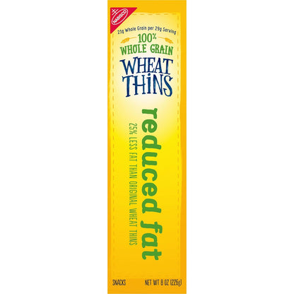 Wheat Thins Reduced Fat Crackers – Portable Snack for Backyard Patio Gatherings