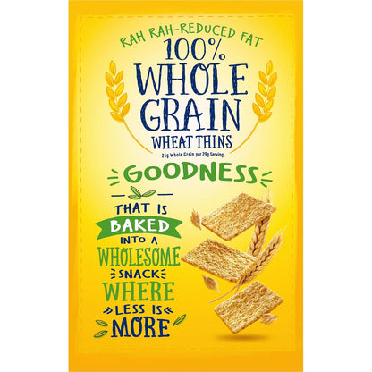 Wheat Thins Reduced Fat Crackers – Portable Snack for Backyard Patio Gatherings
