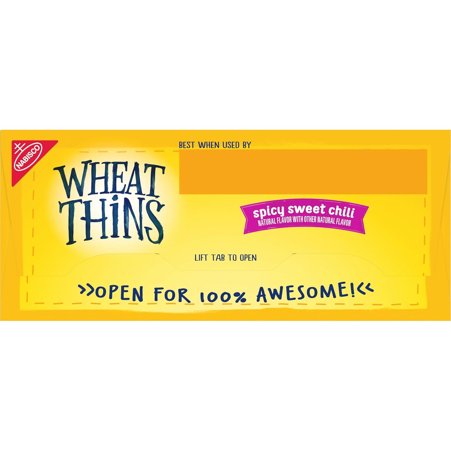 Wheat Thins Spicy Sweet Chili Crackers – Clean-Label Crunch for Self-Care Snack Drawers and Wind-Down Evenings, 8.5 oz