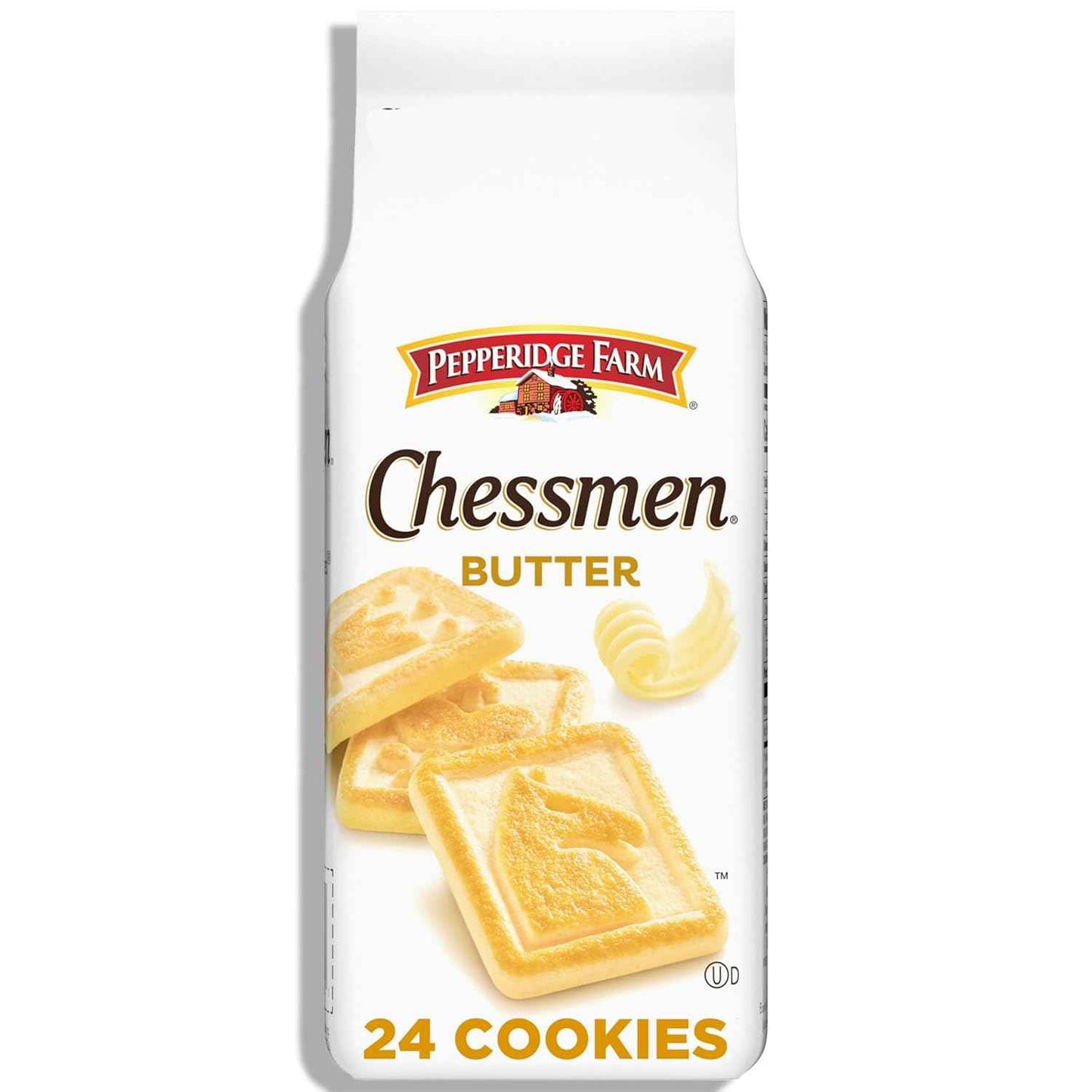 Pepperidge Farm Chessmen Butter Cookies – Premium Creamery Butter Shortbread for Elevated Tea Time