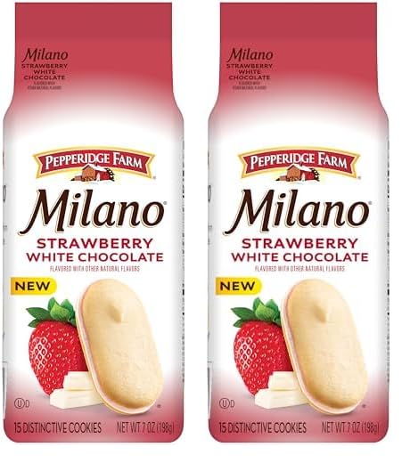 White Chocolate Strawberry Flavored - 7 Oz (Pack of 2)
