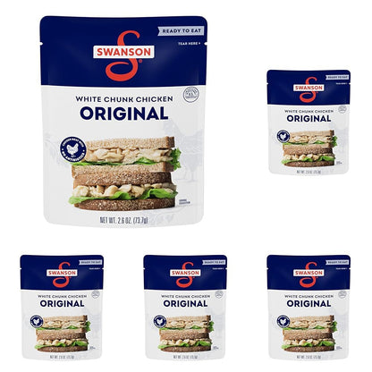 White Chunk Chicken Original - 2.6 Oz (Pack of 5)