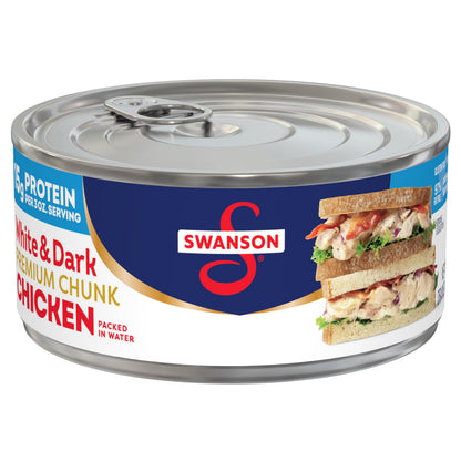White & Dark Premium Chunk Chicken - 9.75 Oz (Pack of 1)
