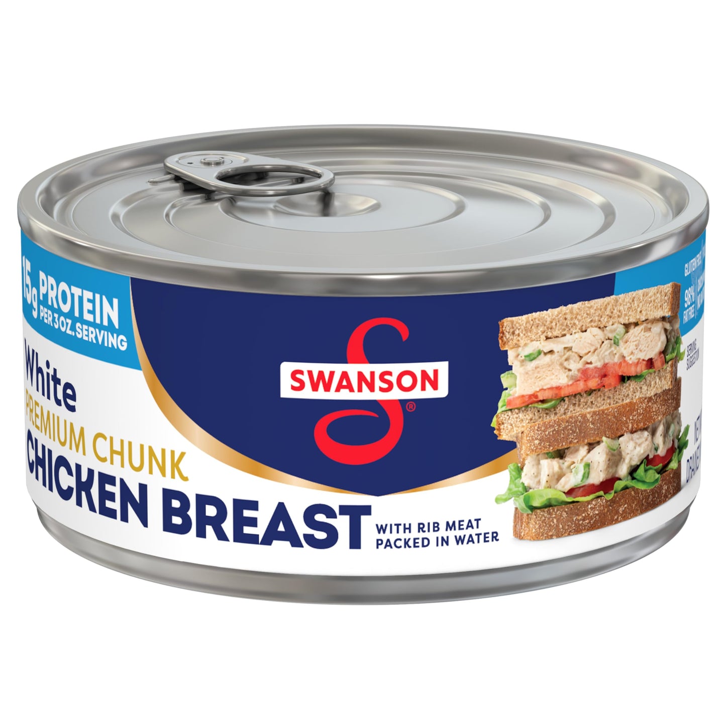 White Premium Chunk Chicken Breast - 9.75 Oz (Pack of 1)
