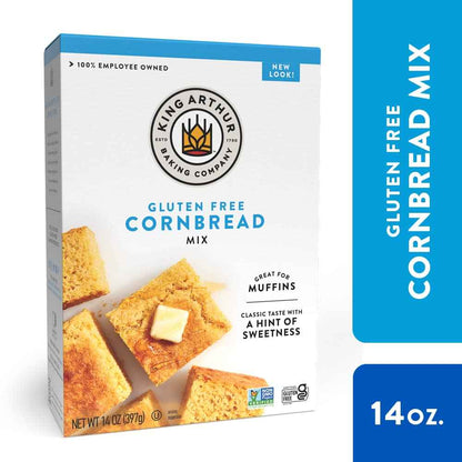 King Arthur Flour Gluten Free Cornbread + Muffin Mix – Nourishing Whole Grain Side for Mindful Home Cooking