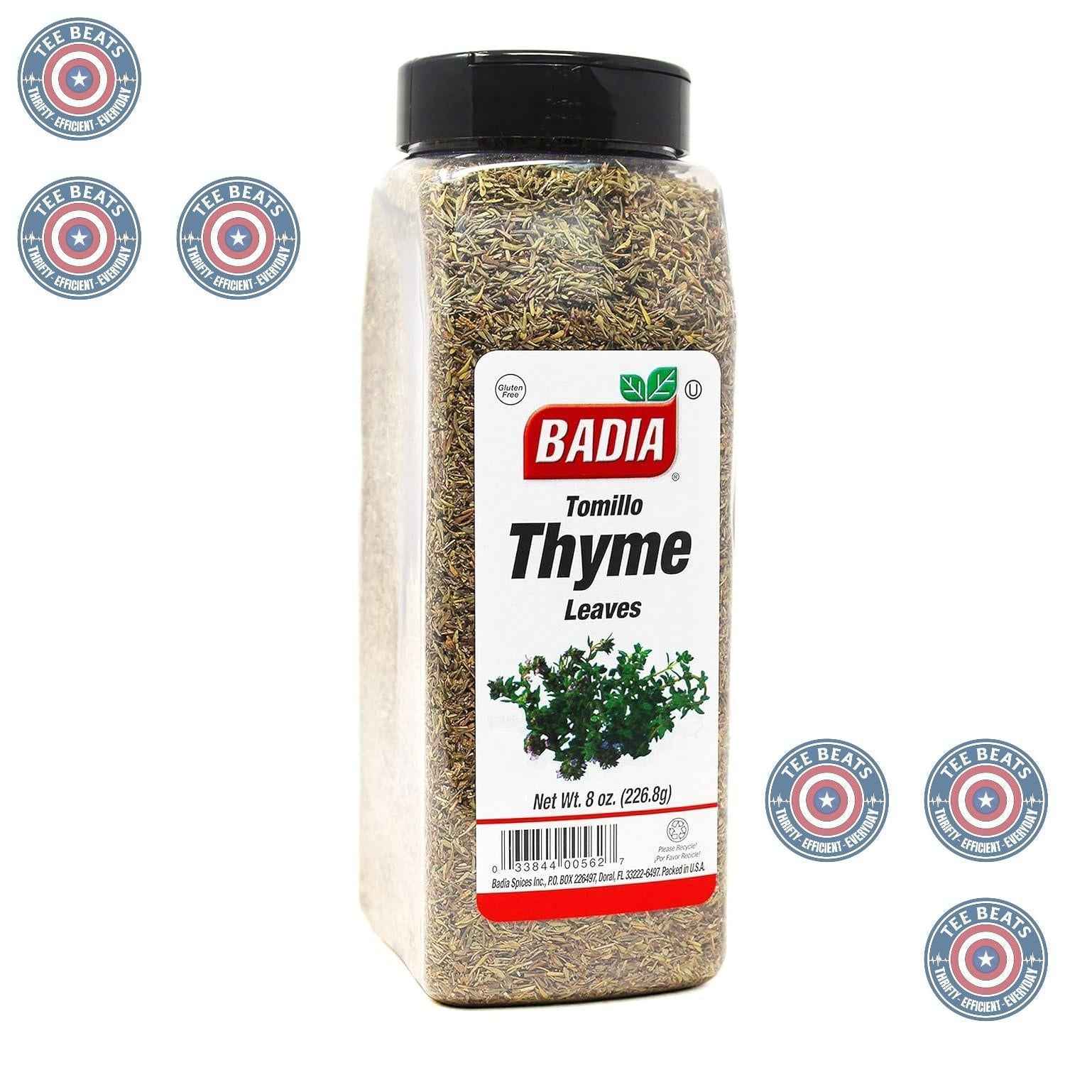 Badia Whole Thyme 8 oz Jar – Holiday Gift for Foodie Friends and Family