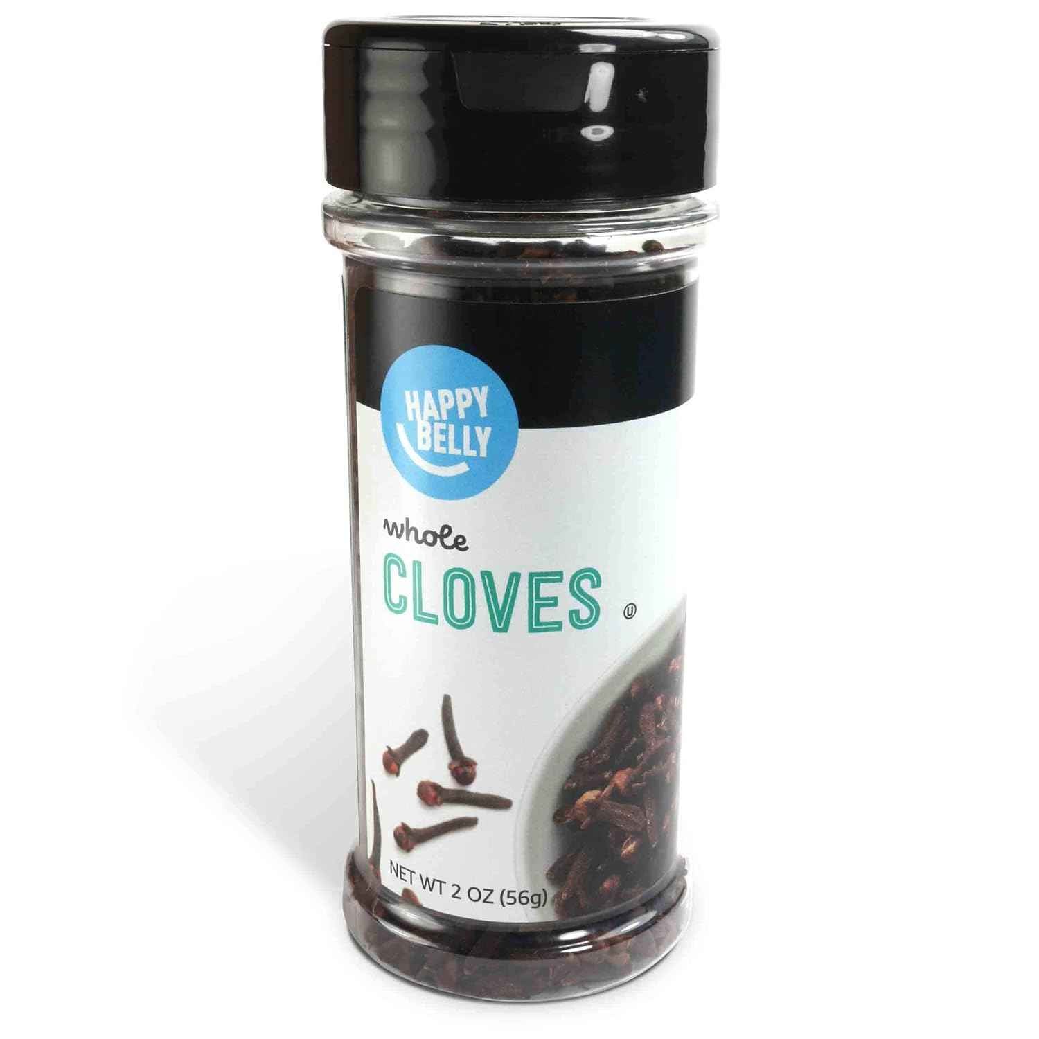 Happy Belly Whole Cloves 2 oz – Warm Birthday Gift for Mom Who Loves Baking Holiday Spice Cakes