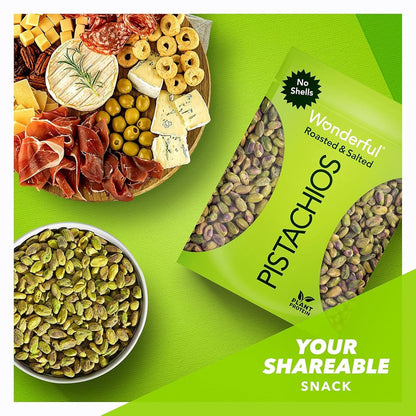 Wonderful Pistachios No Shells – Thoughtful Gourmet Snack Gift for Hostesses and Housewarmings