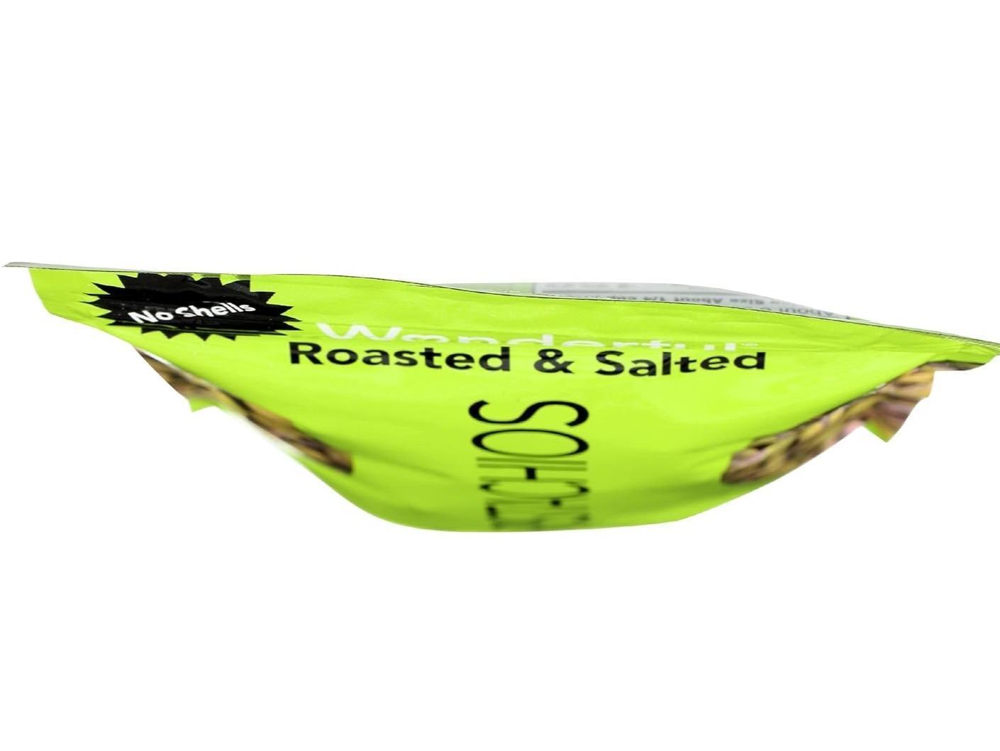 Wonderful Pistachios Roasted & Salted Shelled — Lunch Box Snack for School and After-School Pickups