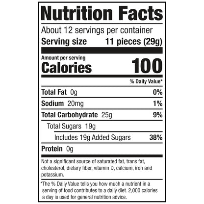 Wonka Jujyfruits Gummy Candy, 12oz Resealable Travel Bag for Road Trips, Camping, and Picnic Snack Packs