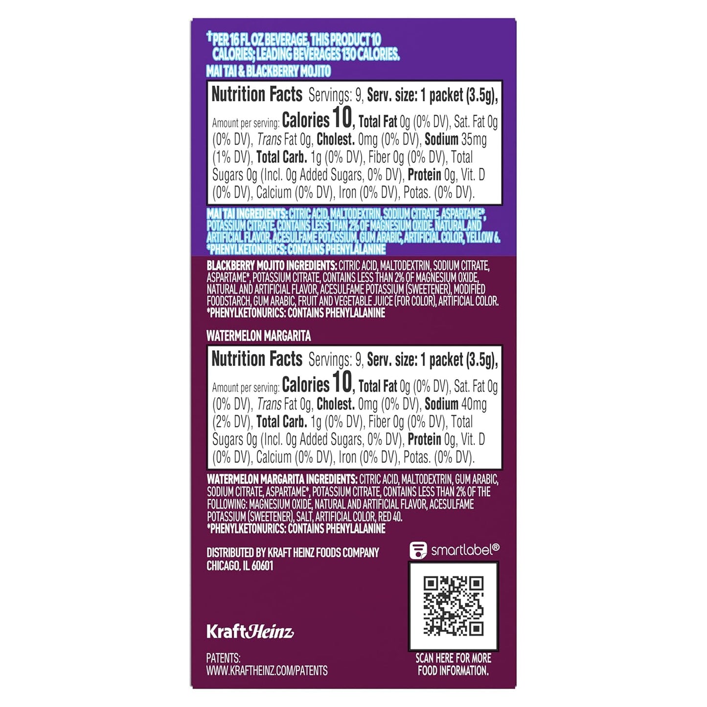 Workday Hydration Powder – Single-Serve Cocktail-Flavored Mix Sticks for Desk Drawer and Commute Bottle
