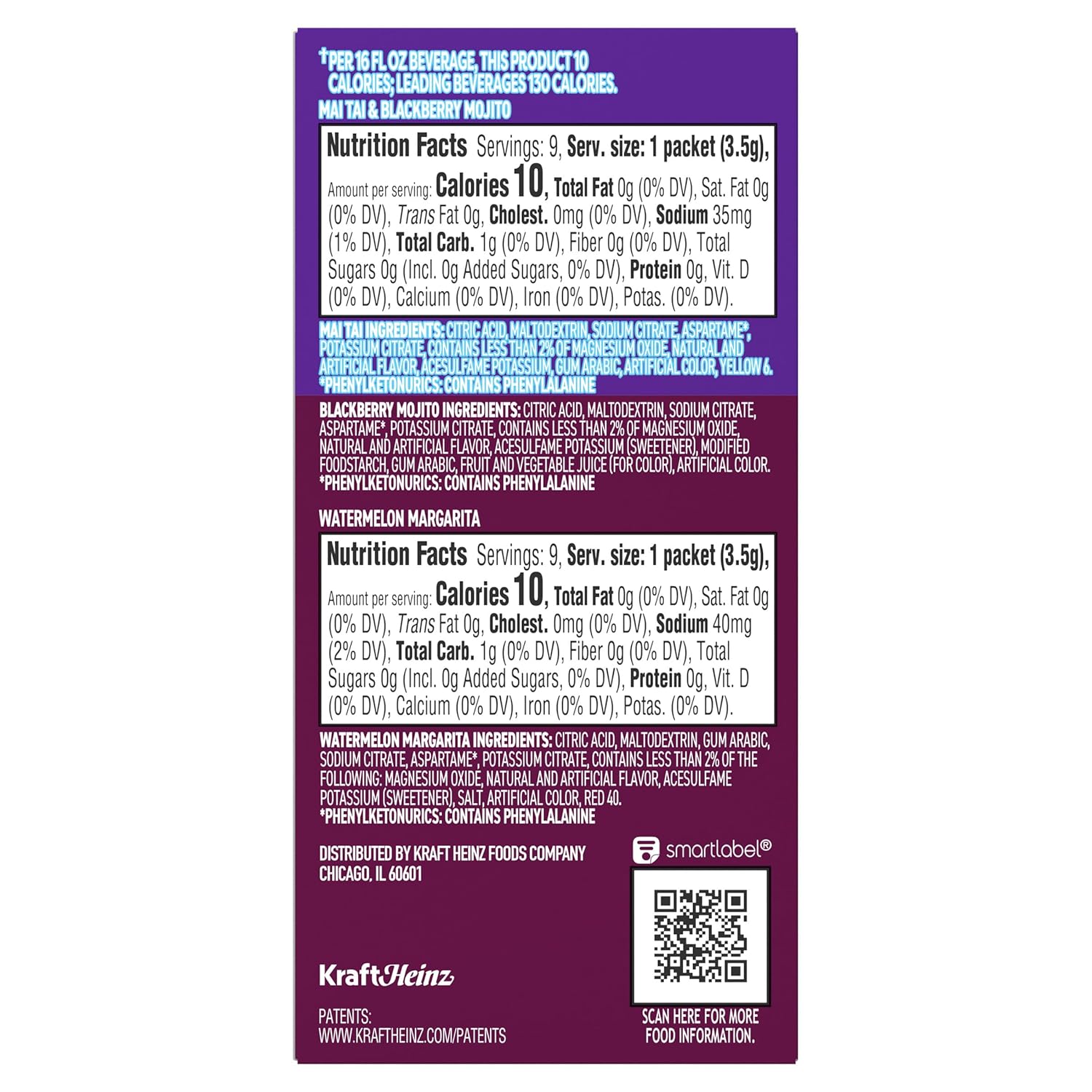 Workday Hydration Powder – Single-Serve Cocktail-Flavored Mix Sticks for Desk Drawer and Commute Bottle
