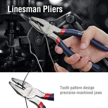 WORKPRO 6-Piece Pliers and Wrench Set – Efficient DIY Tool Kit for Furniture Assembly and Home Projects