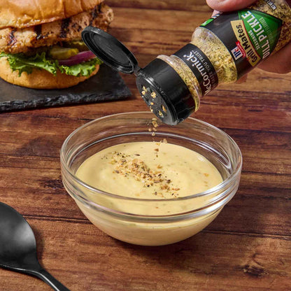 McCormick Grill Mates Dill Pickle Seasoning, 2.75 oz – Backyard BBQ & Camping Shaker for Burgers, Chicken, and Grilled Veggies